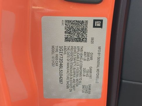 Used 2020 Chevrolet Corvette Stingray Preferred Cpe w/ 2LT Preferred Equipment Group RWD image 21
