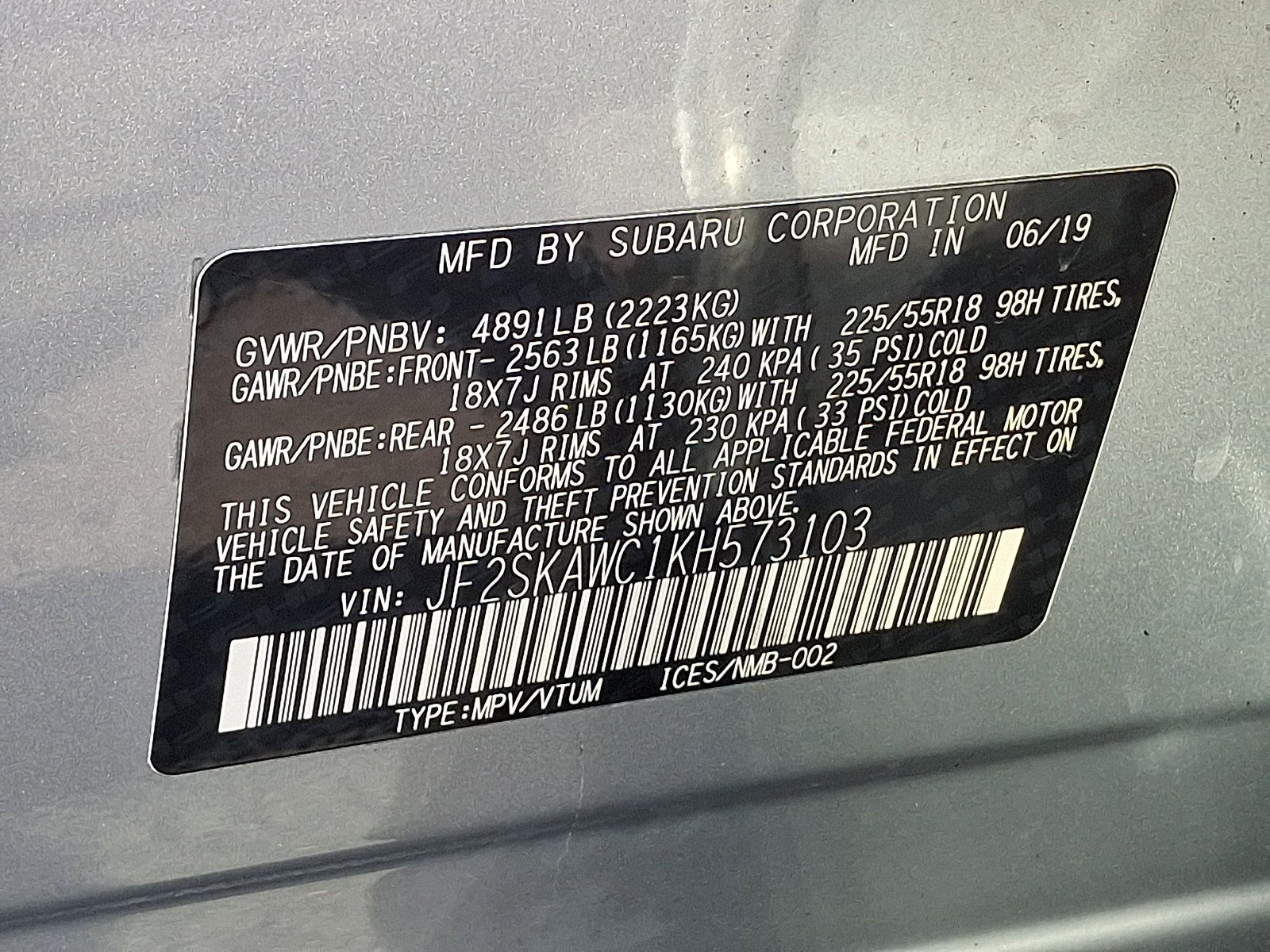 Used 2019 Subaru Forester Touring AWD/4WD image 30