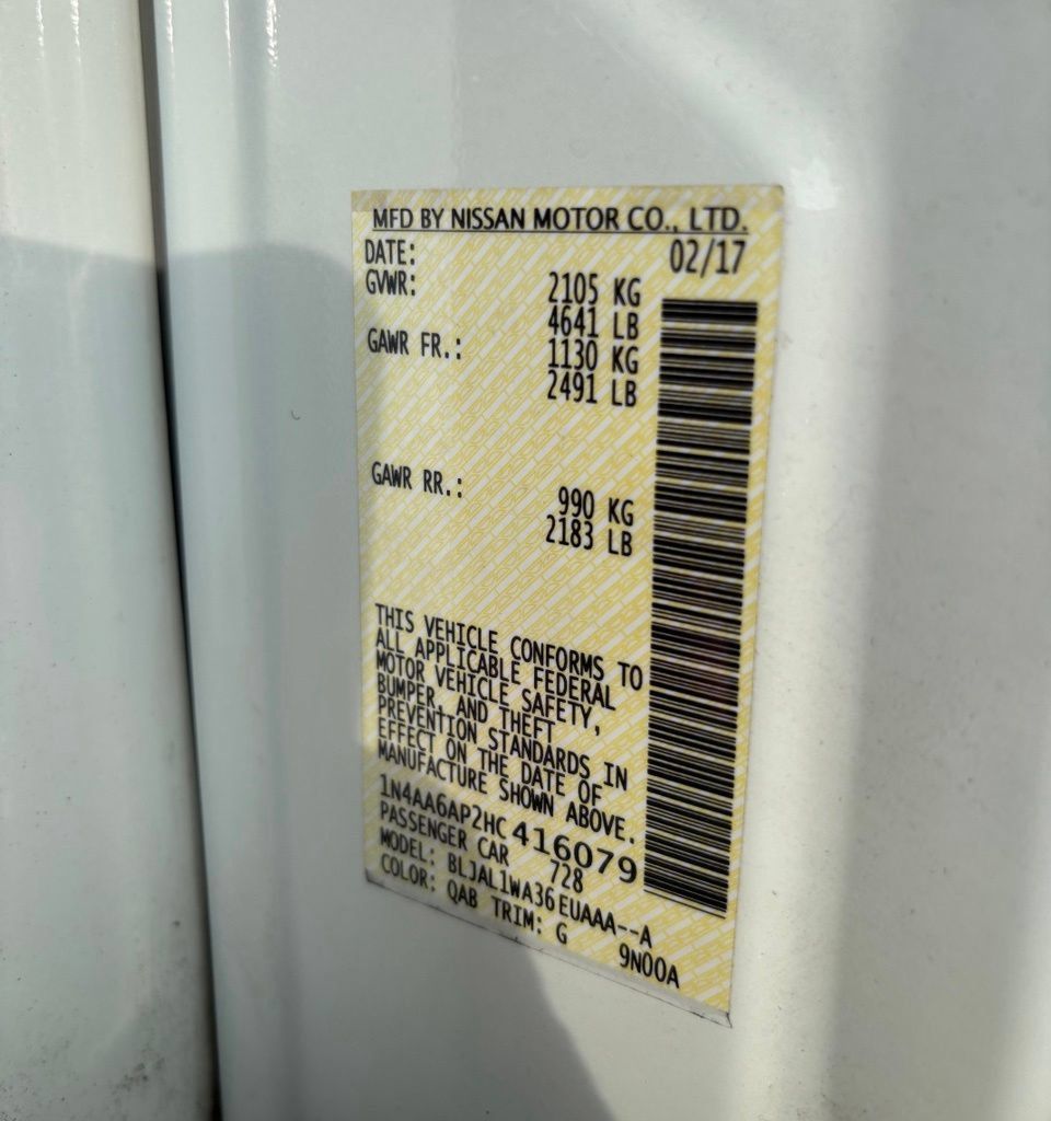 Used 2017 Nissan Maxima SR FWD image 15