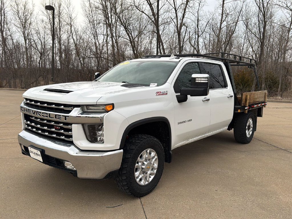 Used 2021 Chevrolet Silverado 3500 LTZ w/ LTZ Convenience Package AWD/4WD image 1
