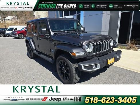 Certified 2025 Jeep Wrangler Unlimited Sahara AWD/4WD image 1