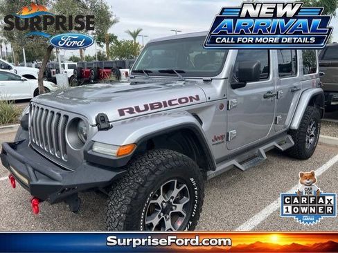 Used 2019 Jeep Wrangler Unlimited Rubicon AWD/4WD image 1