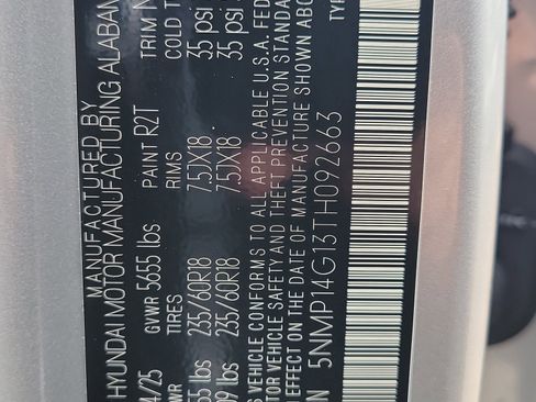 New 2026 Hyundai Santa Fe SE image 22