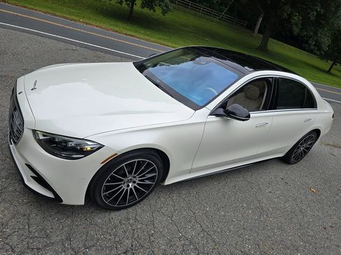 Used 2021 Mercedes-Benz S 580 4MATIC Sedan w/ AMG Line image 81