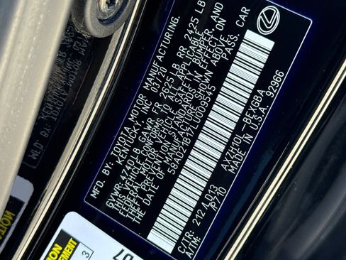 Used 2020 Lexus ES 300h w/ Premium Package FWD image 28