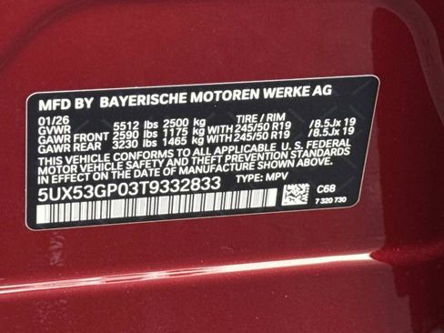 New 2026 BMW X3 xDrive30 w/ Premium Package image 30