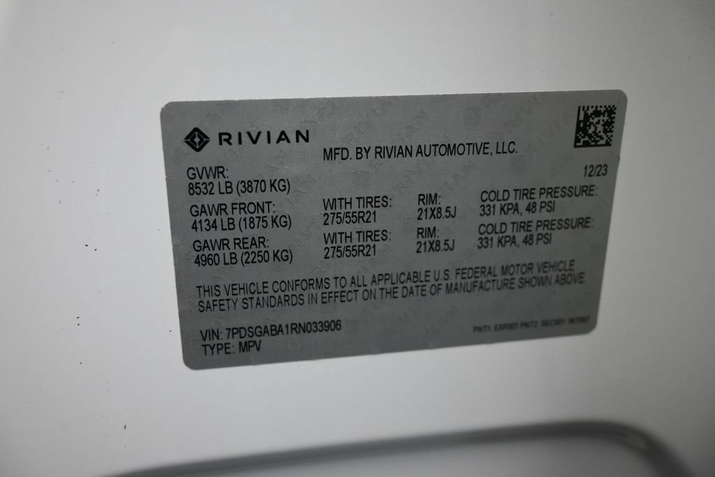 Used 2024 Rivian R1S Adventure Quad AWD/4WD image 9
