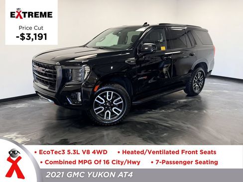 Used 2021 GMC Yukon AT4 w/ Technology Package AWD/4WD image 1