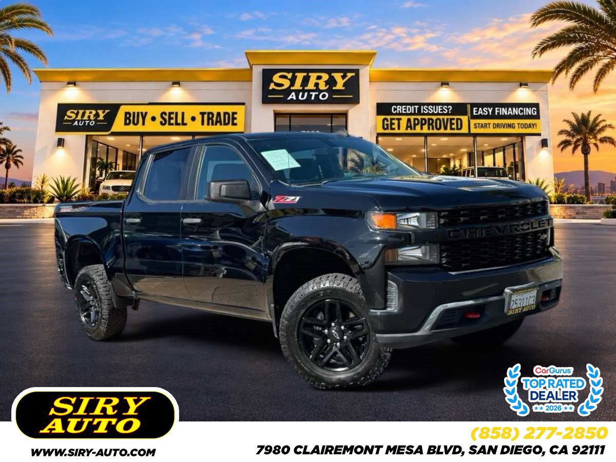 Used 2021 Chevrolet Silverado 1500 Custom Trail Boss AWD/4WD image 1