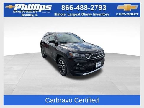 Used 2022 Jeep Compass Limited AWD/4WD image 1