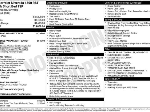 Used 2021 Chevrolet Silverado 1500 RST AWD/4WD image 42