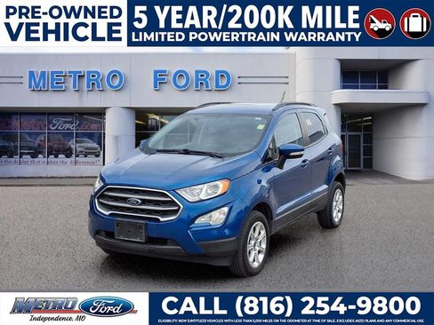 Used 2021 Ford EcoSport SE AWD/4WD image 8