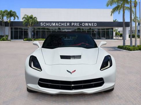 Used 2014 Chevrolet Corvette Stingray Convertible w/ 3LT Preferred Equipment Group RWD image 2