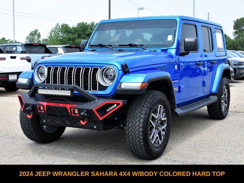 Used 2024 Jeep Wrangler Unlimited Sahara AWD/4WD image 1
