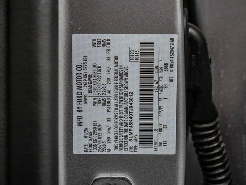 New 2026 Lincoln Nautilus Reserve w/ Jet Appearance Package image 37