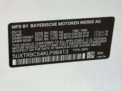 Used 2019 BMW X3 xDrive30i w/ Convenience Package image 17