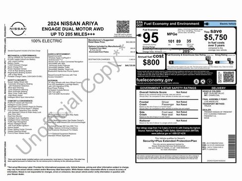 Used 2024 Nissan Ariya AWD image 4
