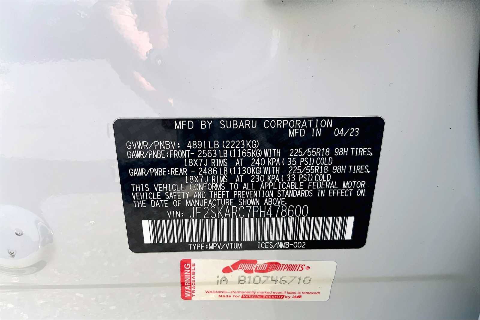 Certified 2023 Subaru Forester Touring AWD/4WD image 34