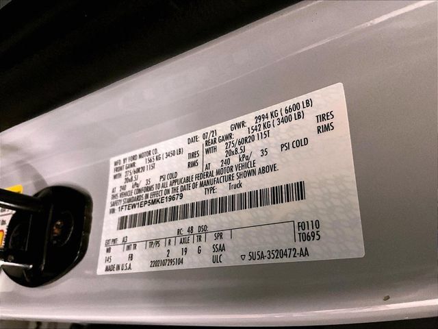 Used 2021 Ford F150 XLT w/ Equipment Group 302A High AWD/4WD image 33