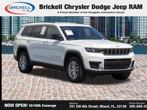 Used 2025 Jeep Grand Cherokee L Laredo RWD image 3