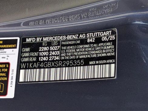 New 2025 Mercedes-Benz C 300 Sedan image 18