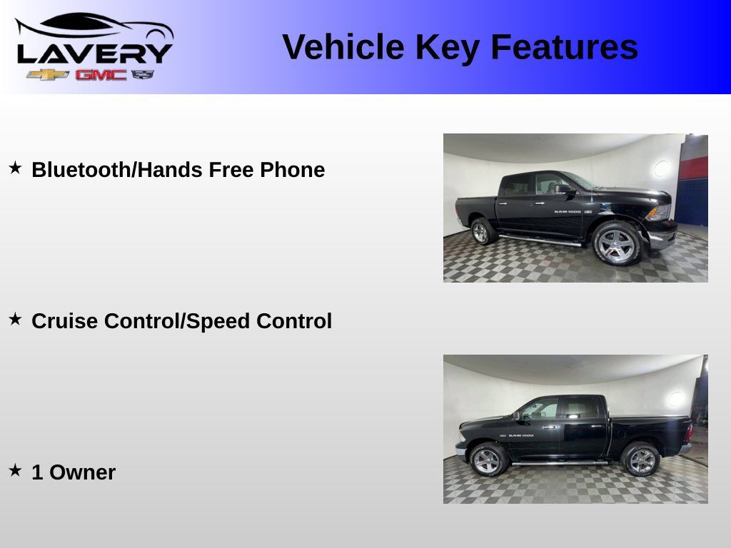 Used 2012 RAM 1500 Big Horn w/ Luxury Group AWD/4WD image 2