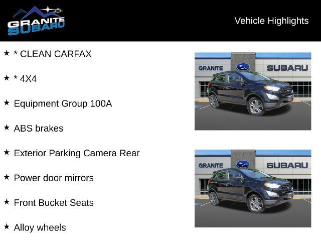 Used 2019 Ford EcoSport S AWD/4WD image 2