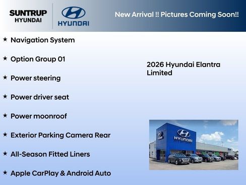 New 2026 Hyundai Elantra Limited FWD image 2
