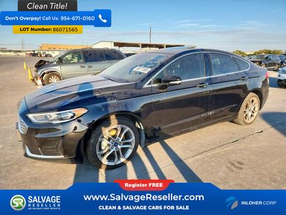 Used 2019 Ford Fusion SEL