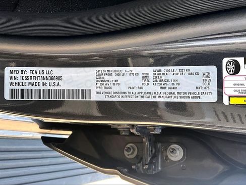 Used 2022 RAM 1500 Limited w/ Night Edition AWD/4WD image 37