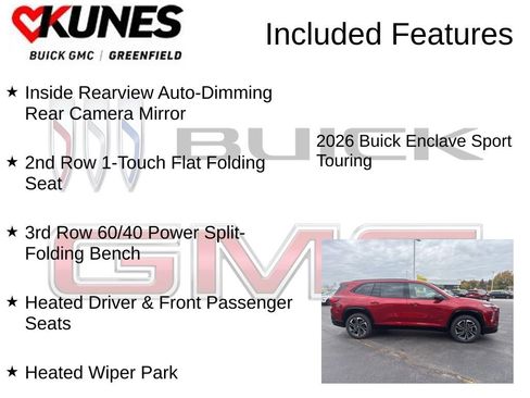 New 2026 Buick Enclave Sport Touring w/ Power Package image 4