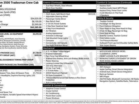 New 2026 RAM 3500 Tradesman image 6