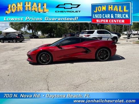 Used 2021 Chevrolet Corvette Stingray Premium Cpe w/ Z51 Performance Package RWD image 4