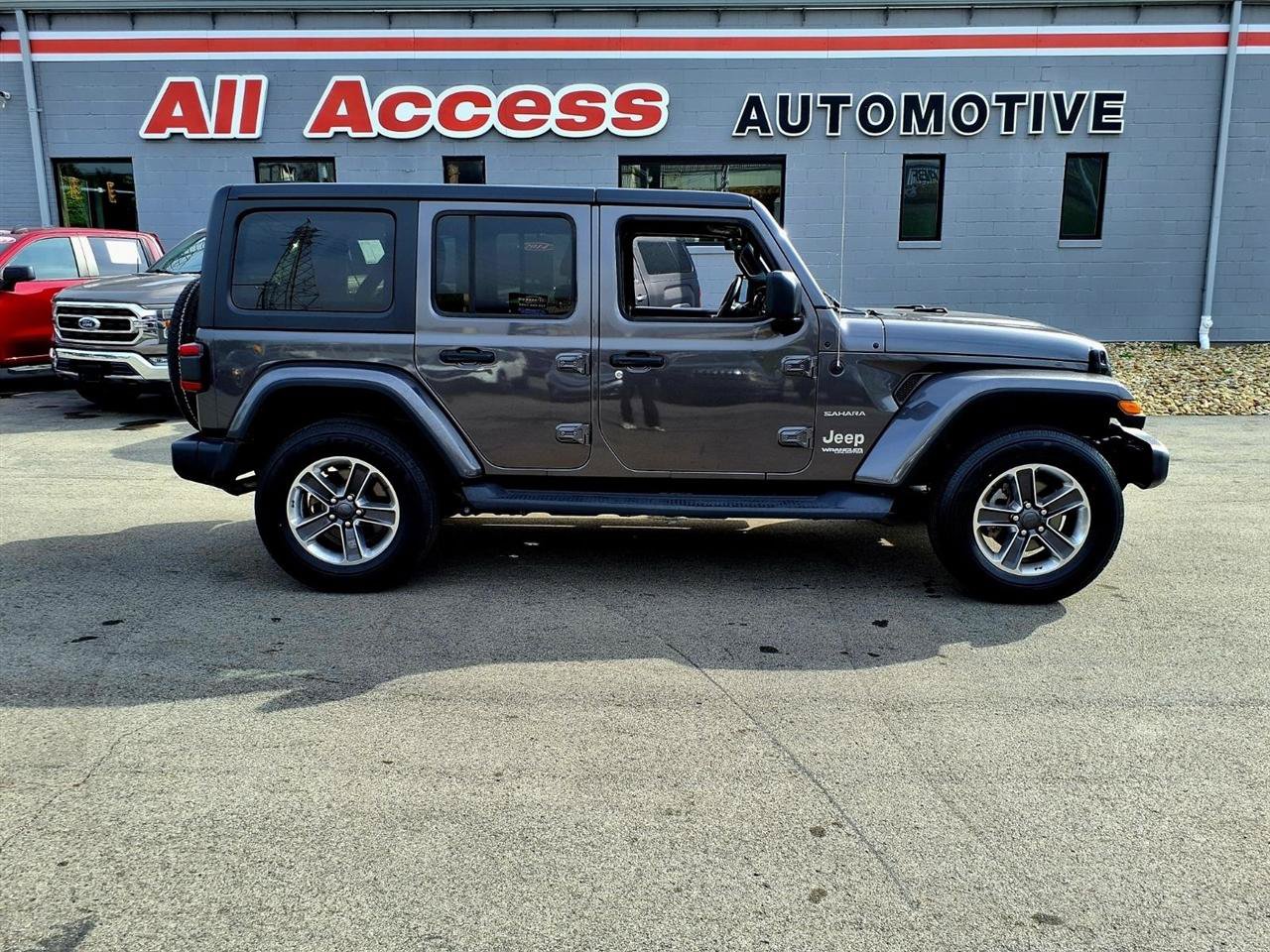 Used 2020 Jeep Wrangler Unlimited Sahara AWD/4WD image 1