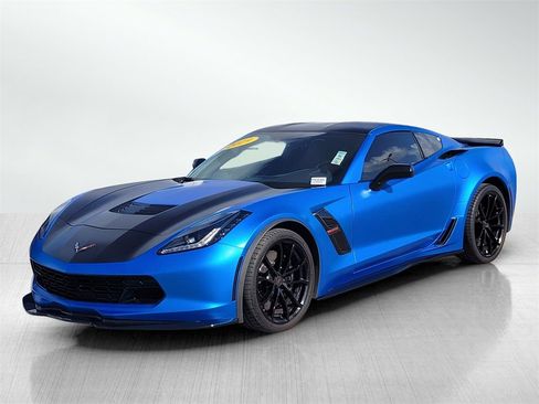 Used 2019 Chevrolet Corvette Grand Sport w/ Carbon Flash Badge Package image 8