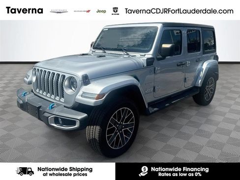 Certified 2023 Jeep Wrangler Unlimited Sahara w/ Cold Weather Group AWD/4WD image 1