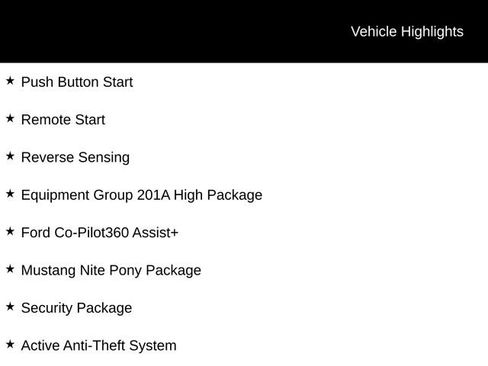 New 2025 Ford Mustang Premium image 10