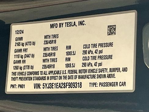 Used 2025 Tesla Model 3 Long Range RWD image 33