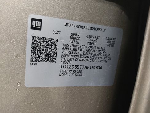 Used 2022 Chevrolet Malibu LT FWD image 33