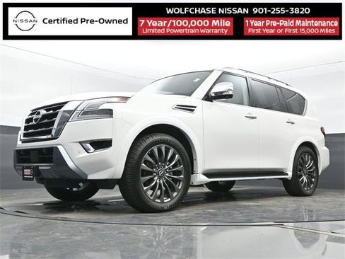 Certified 2024 Nissan Armada Platinum w/ Captain's Chairs Package image 22