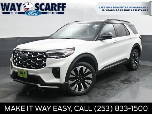 New 2026 Ford Explorer Platinum w/ LUX Leather Package AWD/4WD image 1