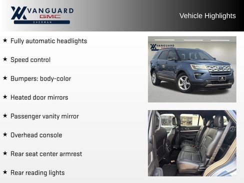Used 2018 Ford Explorer XLT w/ Equipment Group 202A FWD image 11