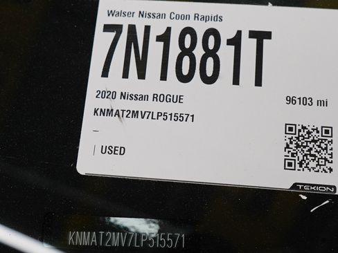Used 2020 Nissan Rogue SV AWD/4WD image 31
