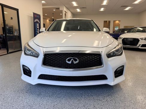 Used 2016 INFINITI Q50 Red Sport 400 RWD image 12