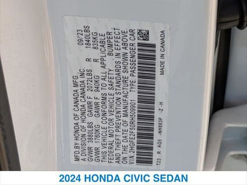 Certified 2024 Honda Civic Sport image 26