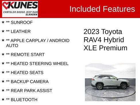 Used 2023 Toyota RAV4 XLE Premium image 2