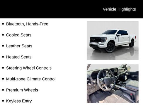 Certified 2022 Ford F150 Platinum w/ Equipment Group 701A High AWD/4WD image 26