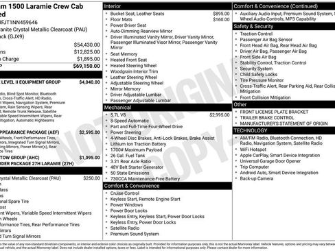 Used 2022 RAM 1500 Laramie image 27