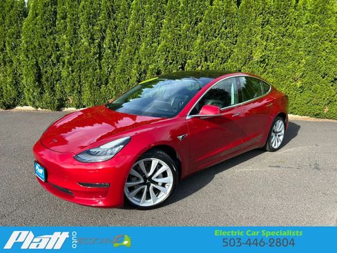 Used 2018 Tesla Model 3 Long Range AWD/4WD image 2
