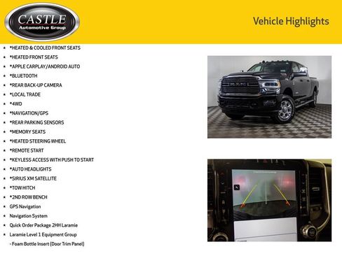 Used 2024 RAM 2500 Laramie w/ Snow Chief Group AWD/4WD image 3